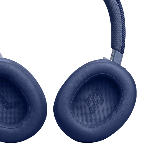 JBL Live 770NC - Blue - Wireless Over-Ear Headphones with True Adaptive Noise Cancelling - Detailshot 3 image number null